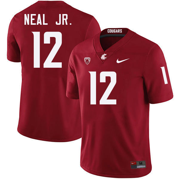 Leon Neal Jr. WSU Cougars Jersey.Washington State Cougars #12 Leon Neal Jr. Jersey Youth-Crimson